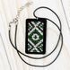 Faux Leather Bead Embroidery Kit &ndash; &ldquo;Pendant&rdquo; FLBB-079 Black FLBB-079 photo 1
