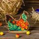 Wooden Bead Embroidery Kit &ndash; &ldquo;Hen&rdquo; FLK-161 FLK-161 photo 1