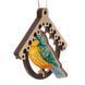 Wooden Bead Embroidery Kit &ndash; &ldquo;Bird In Birdhouse&rdquo; FLK-580 FLK-580 photo 10