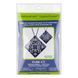 Faux Leather Bead Embroidery Kit &ndash; &ldquo;Mini Pillow Christmas Ornament&rdquo; (Double-Sided) FLBB-172 Blue FLBB-172 photo 6