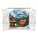 Plastic Cross-Stitch Kit &ndash; &ldquo;Winter Morning in the Chalet&rdquo; FLX-130 FLX-130 photo 2