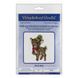 Plastic Cross-Stitch Kit &ndash; "Christmas Ornament &ndash; Christmas Reindeer" FLX-021 FLX-021 photo 5