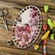 Floss Organizer &ndash; &ldquo;Flowers, Oval&rdquo; FLZ(P)-079 FLZ(P)-079 photo 1