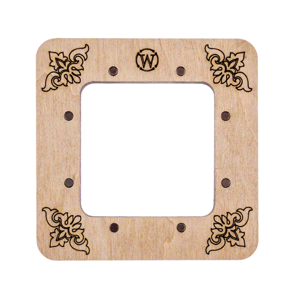 Magnetic Embroidery Frame (6 &times; 6 cm inner size) FLMP-003