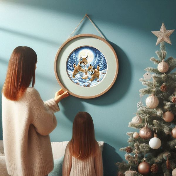 Cross-Stitch Pattern &ndash; "Winter Games" WLP-004