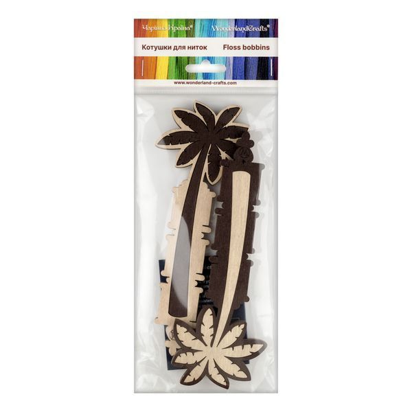 Floss Bobbins &ndash; &ldquo;Palm&rdquo; FLC-089(S) (2 pcs)