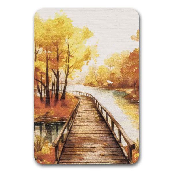 Magnetic Needle Case Rectangular &ndash; &ldquo;Autumn Bridge&rdquo; FLZB(N)-122