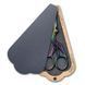 Scissors Case (inside size 6.5 &times; 12 cm, &ldquo;Dark Gray&rdquo;) FLZB(N)-209 FLZB(N)-209 photo 2