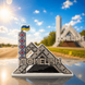 Plastic Cross-Stitch Kit &ndash; &ldquo;Donetsk City Sign&rdquo; FLX-167 FLX-167 photo 1