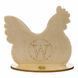 Wooden Embroidery Blank &ndash; &ldquo;Chicken&rdquo; FLBE(K)-026 FLBE(K)-026 photo 1