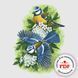 Cross-Stitch Pattern &ndash; "Blue Tits in Spring" WLP-041 WLP-041 photo 1