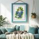 Cross-Stitch Pattern &ndash; "Blue Tits in Spring" WLP-041 WLP-041 photo 5