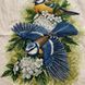 Cross-Stitch Pattern &ndash; "Blue Tits in Spring" WLP-041 WLP-041 photo 4