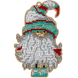 Wooden Bead Embroidery Kit &ndash; &ldquo;Christmas Ornament &ndash; Christmas Gnome&rdquo; FLK-394 FLK-394 photo 2