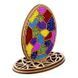 Bead Embroidery Kit on Wood &ndash; &ldquo;Stained Glass Easter Egg&rdquo; FLK-546 FLK-546 photo 4
