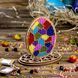 Bead Embroidery Kit on Wood &ndash; &ldquo;Stained Glass Easter Egg&rdquo; FLK-546 FLK-546 photo 1