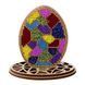 Bead Embroidery Kit on Wood &ndash; &ldquo;Stained Glass Easter Egg&rdquo; FLK-546 FLK-546 photo 3