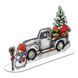 Plastic Cross-Stitch Kit &ndash; "Christmas Truck" FLX-022 FLX-022 photo 4