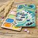 Bead Organizer With Wooden Lid &ndash; &ldquo;Ocean Wave, Rectangular&rdquo; FLZB-218 FLZB-218 photo 1