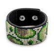 Faux Leather Bead Embroidery Kit &ndash; &ldquo;Bracelet&rdquo; (3 &times; 22 cm) FLBB-046 Black FLBB-046 photo 7