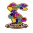 Bead Embroidery Kit on Wood &ndash; &ldquo;Stained Glass Bunny&rdquo; FLK-547 FLK-547 photo 6