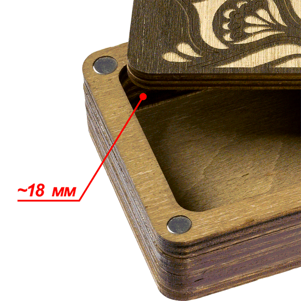Magnetic Needle Case Large &ndash; &ldquo;Petals&rdquo; FLZB(N)-001