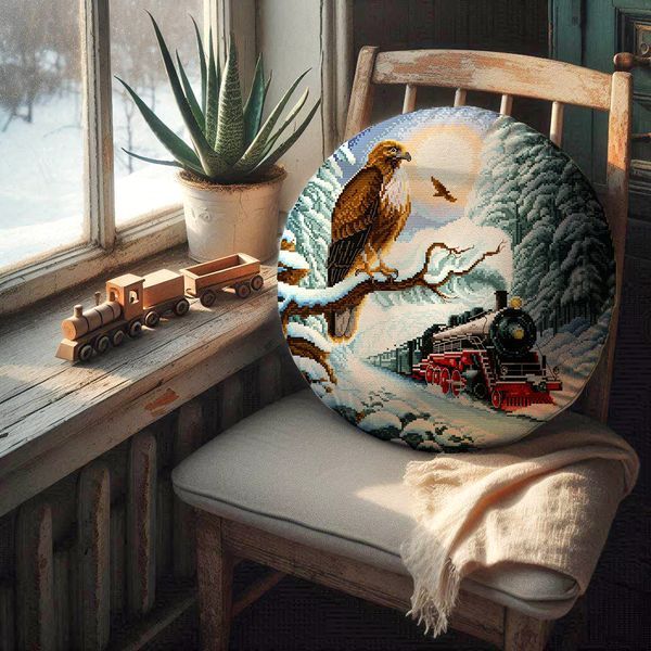 Cross-Stitch Pattern &ndash; "Winter Journey" WLP-005