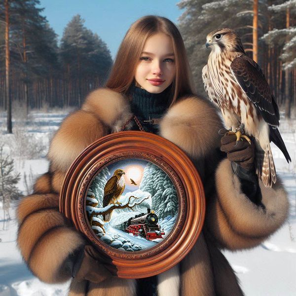 Cross-Stitch Pattern &ndash; "Winter Journey" WLP-005