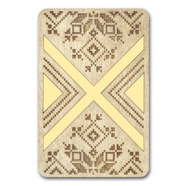 Magnetic Needle Case Rectangular &ndash; &ldquo;Ethnic Pattern&rdquo; FLZB(N)-194