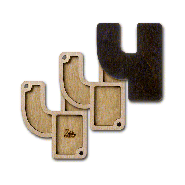 Bead Organizer &ndash; &ldquo;Letter Ч (Alphabet)&rdquo; FLZB-149(Ч)