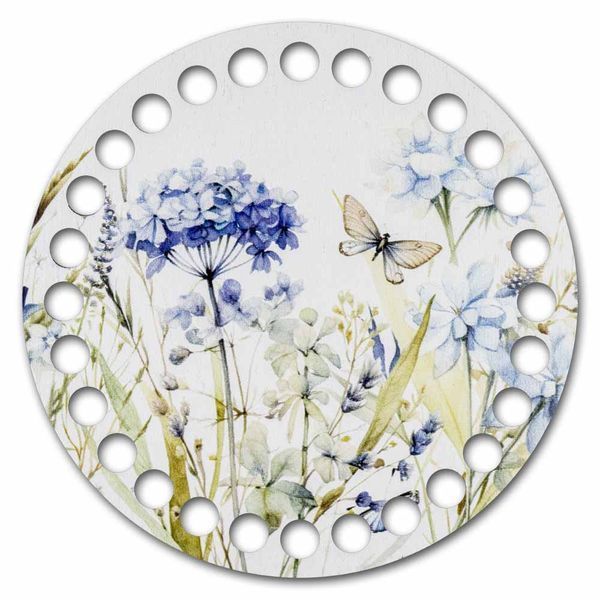 Floss Organizer &ndash; &ldquo;Butterfly Garden, Round&rdquo; FLZ(P)-081