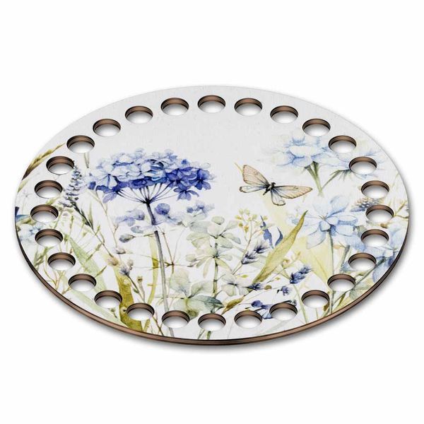 Floss Organizer &ndash; &ldquo;Butterfly Garden, Round&rdquo; FLZ(P)-081