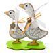 Wooden Bead Embroidery Kit &ndash; &ldquo;Happy Little Geese&rdquo; FLK-617 FLK-617 photo 2