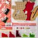 Wooden Bead Embroidery Kit &ndash; &ldquo;Cat&rdquo; FLK-113 FLK-113 photo 3