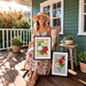 Cross-Stitch Pattern &ndash; "Carnation Bouquet" WLP-107 WLP-107 photo 11