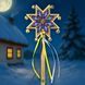 Wooden Bead Embroidery Kit &ndash; &ldquo;Christmas Star &ndash; Heavenly Glow&rdquo; FLK-603 FLK-603 photo 1