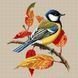 Cross-Stitch Pattern &ndash; "Great Tit on a Branch" WLP-042 WLP-042 photo 2