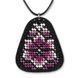Faux Leather Bead Embroidery Kit &ndash; &ldquo;Pendant&rdquo; FLBB-081 Black FLBB-081 photo 3