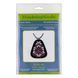 Faux Leather Bead Embroidery Kit &ndash; &ldquo;Pendant&rdquo; FLBB-081 Black FLBB-081 photo 4