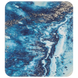 Thread Catcher Square &ndash; &ldquo;Blue & Gold Abstraction&rdquo; FLZB(N)-074 FLZB(N)-074 photo 3