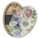 Magnetic Needle Case Oval &ndash; &ldquo;Watercolor Flowers&rdquo; FLZB(N)-168 FLZB(N)-168 photo 2