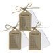 Cardboard Embroidery Blank &ndash; &laquo;Thank You!&raquo; FLBE(C)-018 (3 pcs) FLBE(C)-018 photo 4