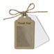Cardboard Embroidery Blank &ndash; &laquo;Thank You!&raquo; FLBE(C)-018 (3 pcs) FLBE(C)-018 photo 1