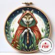 Cross-Stitch Pattern &ndash; "Forest Spirit" WLP-006