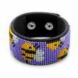 Faux Leather Bead Embroidery Kit &ndash; &ldquo;Bracelet&rdquo; (3 &times; 22 cm) FLBB-047 Black FLBB-047 photo 7