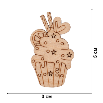 Decoration blank FLC-201 (5 pieces)