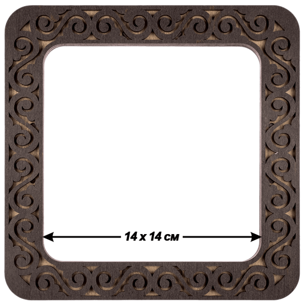 Magnetic Embroidery Frame (14 &times; 14 cm inner size) FLMP-005