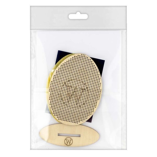 Wooden Embroidery Blank &ndash; &ldquo;Easter Egg&rdquo; FLBE(K)-028