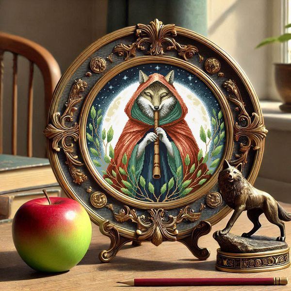 Cross-Stitch Pattern &ndash; "Forest Spirit" WLP-006