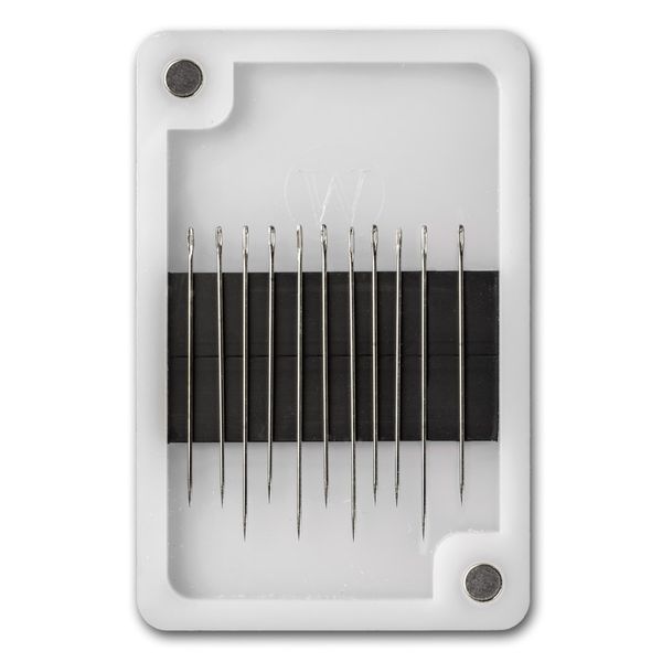 Magnetic Needle Case Rectangular &ndash; &ldquo;Golden Lotus&rdquo; FLZB(N)-195